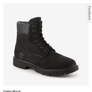 Black Timberland Boots